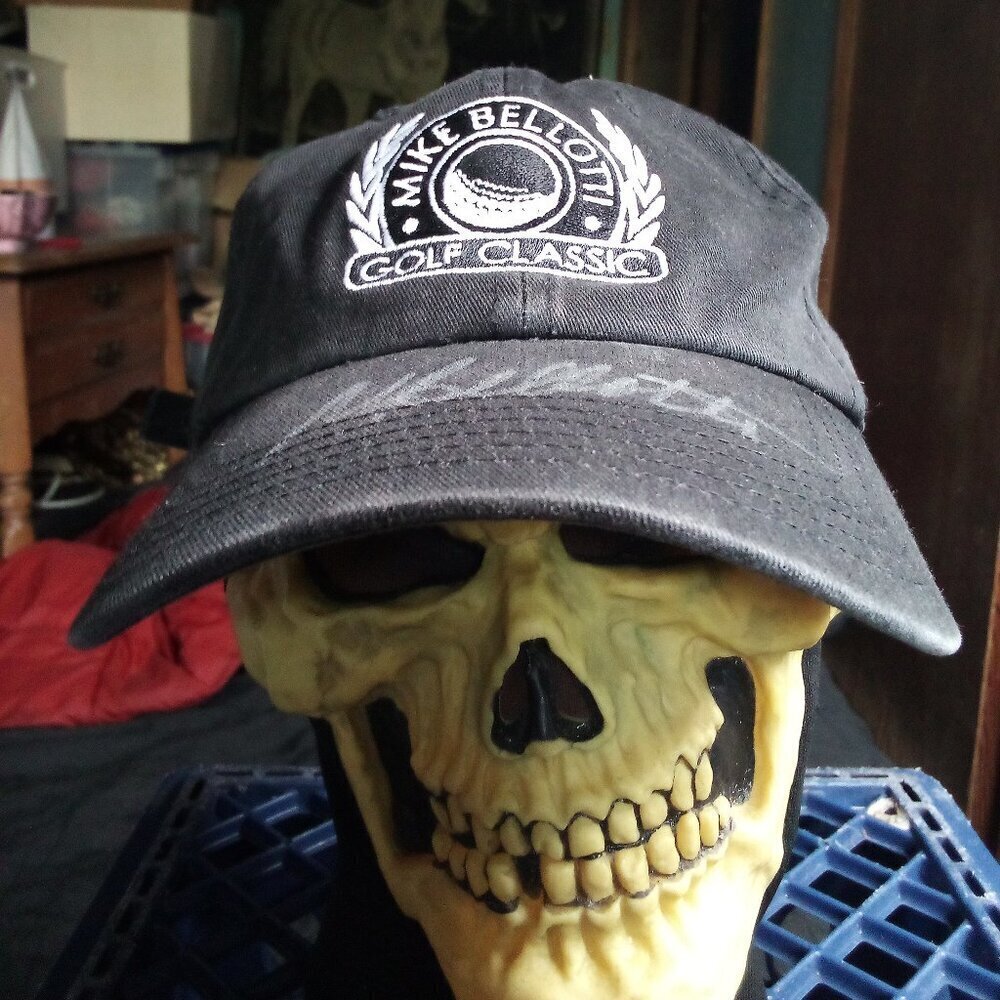 Mike Bellotti Golf Classic Strap Hat Cap Autographed
